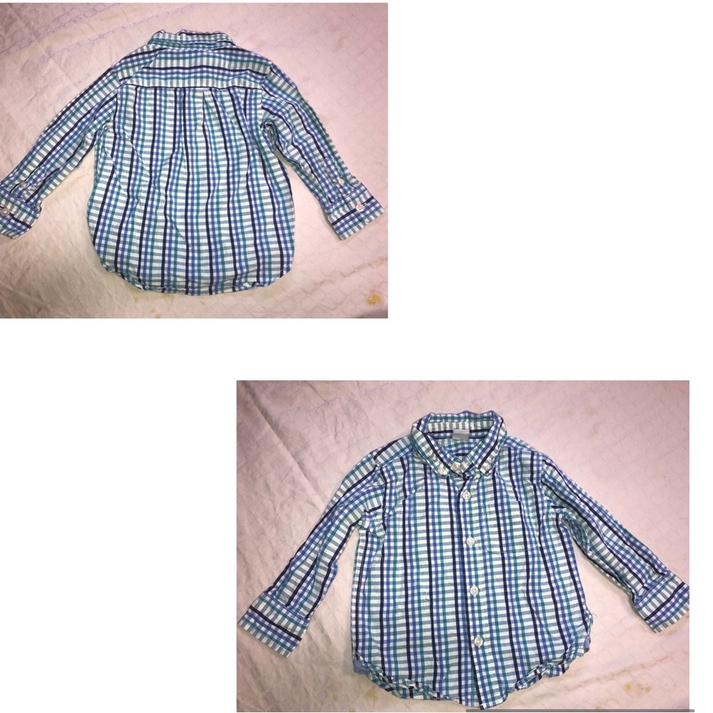 Baby gap button up shirt